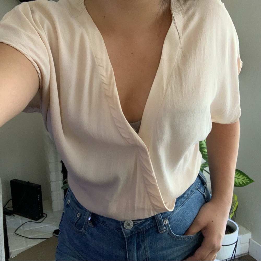 F21 Blush Bodysuit
